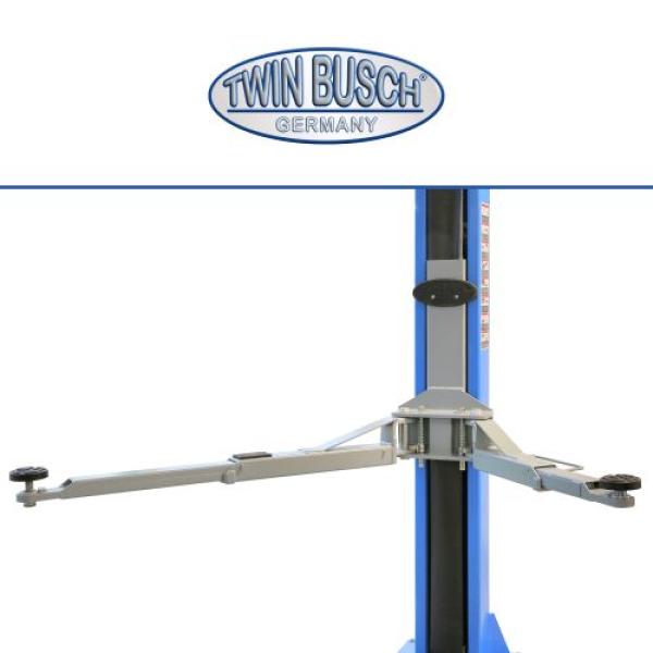 Twin Busch 2-Säulen-Hebebühne 3.6t – barrierefrei – Profi Line TW236PEB3.9 400V